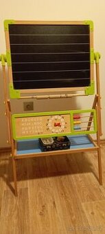 Dětská dřevěná tabule včetně magnetek