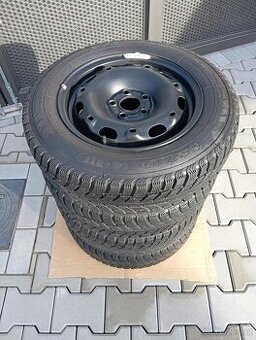 4 ks zimní kola Škoda Fabia 1, pneu 165/70 r14