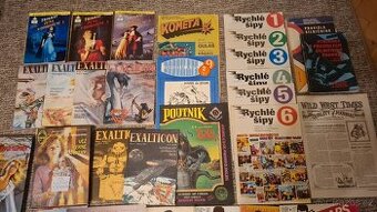 Žena v ohrožení, Ikarie, Rodokaps,Rychlé šípy, a jiné