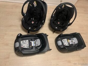 BeSafe iZi Go autosedačka + ISOFIX základna – pro dvojčata
