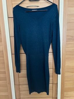 Dámské zelené šaty s leskem, zn.Orsay, vel.40