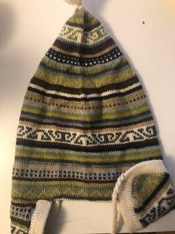 Dětská čepice vlna 100%