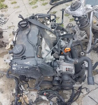 Kompletní motor 2.0Tdi BRE 100Kw záruka