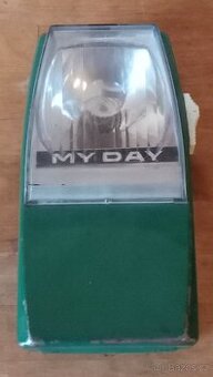 Retro vintage svítilna baterka MY DAY na plochou baterii