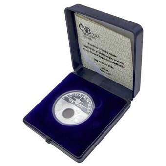 2025 500 Kč Letoun Aero L-39, Proof, etue, certifikát