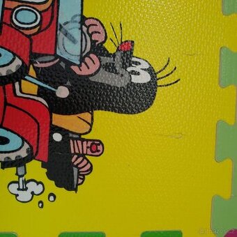 Pěnová podložka puzzle Krteček