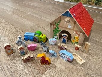 Dřevěná farma Haba