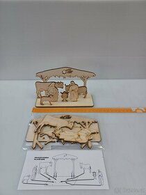 Betlém z překližky