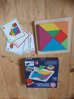 Dřevěné puzzle, skádačka