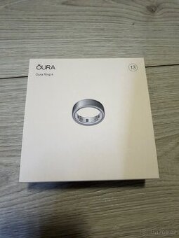 Oura Ring 4 Brushed Silver Vel.13 + záruka od 05/2025