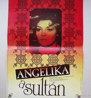 Filmové plakáty - ANGELIKA A SULTÁN vel. A3