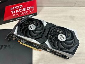 MSI AMD Radeon RX 6650 XT GAMING X 8G, záruka do 11/2025