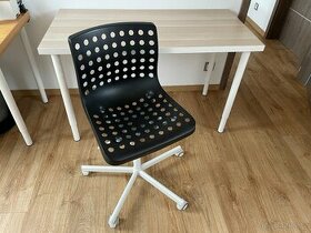 Psací stůl LINNMON a židle SKALBERG IKEA