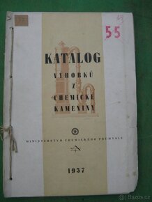 Starý reklamní katalog , Kamenina Břasy , Hrušov .