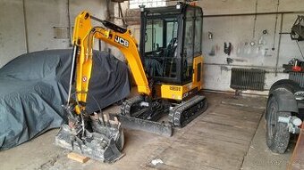 Minibagr JCB 19C-1 1943kg r.v.2023, 138 mth, po servisu.