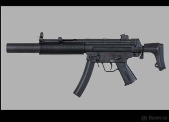 Mp5 Airsoftový samopal CM.041 SD6 - celokov Nevhodný dárek.