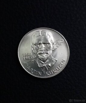 100 Kčs výročí narození Martina Kukučína 1985