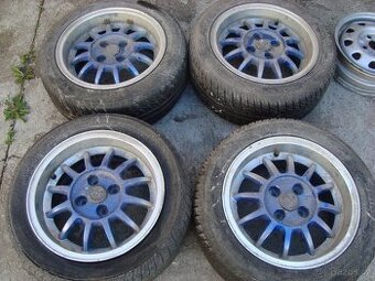 Retro kola 4x100 -Škoda Felicia- VW Golf 2