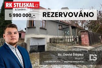 Prodej prostorného rodinného domu o dispozici 4+1 (162 m2) v