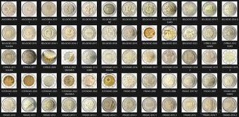 Pamätné 2 EURO - UNC + OBEH