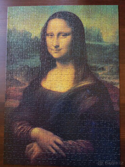 Prodám puzzle Mona Lisa