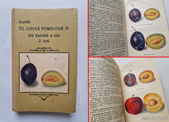Švestky a slívy 1948 Vaněk - Čs. lidová pomologie díl III. - 1