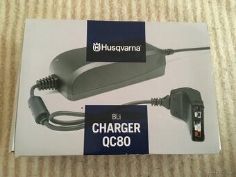 Husqvarna QC80 nabíječka BLi baterií - 1