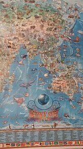 Ilustrovaná mapa Dětský svět