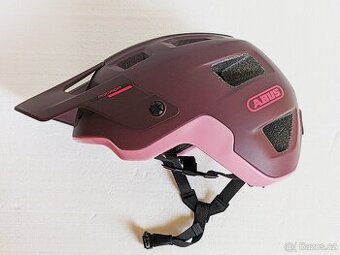 Dámská allmountain/trailová přilba Abus MoDrop wildberry