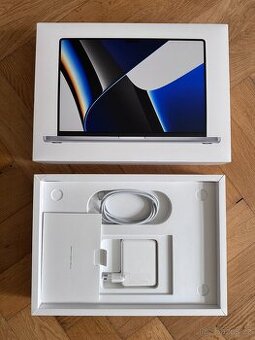 Macbook Pro 16 Silver, M1 Pro, 16GB / 512GB, baterie 100%