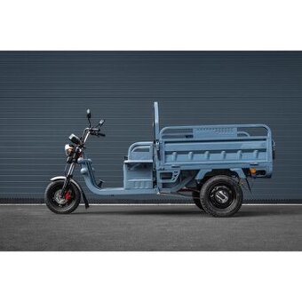 Pracovní elektro tříkolka, Leramotors, 1000W, šedá