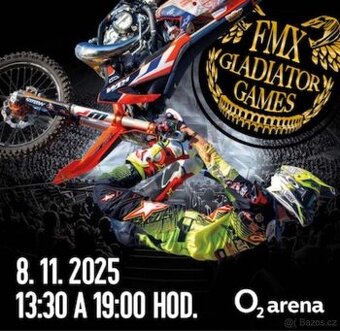 Klubové VIP - FMX GLADIATOR GAMES, O2 Arena - 8.11.2025