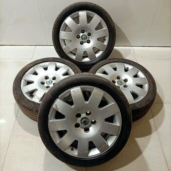 17" ALU kola – 5x112 – ŠKODA (VW, AUDI, SEAT) Disky: Elekt