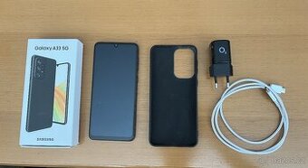 Samsung A33 5G 128GB TOP STAV + nabíječka
