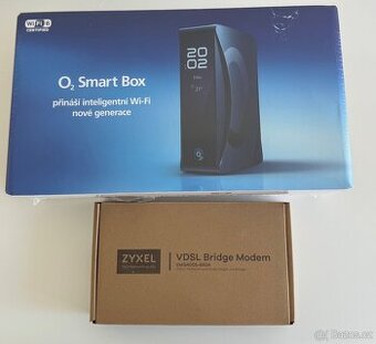 O2 smartbox + VDSL modem