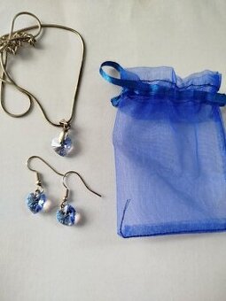 Set náušnice, náhrdelník, přívěšek Swarovski