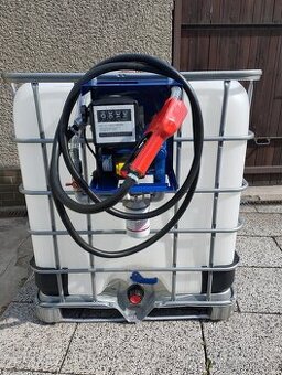 Čerpací stanice, IBC nádrž na naftu 1000l Schutz PHM