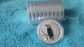 Investiční stříbro - Kookaburra- 1oz 2025