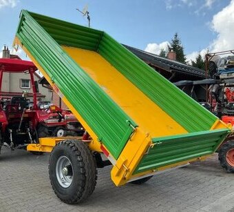 Sklápěcí vlek za malotraktor , 780 kg