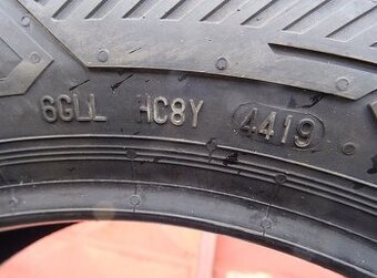 Celoroční pneu Barum Vanis Allseason,195/60/16C, 2 ks, 9 mm