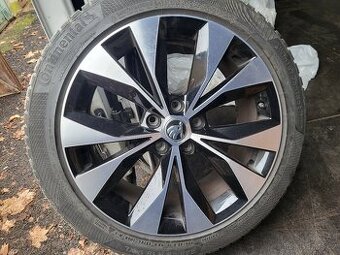 18" Zimní Škoda Original Cassiopeia Superb III 3V Alu 5x112