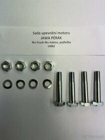 Sada šroubů upevnění motoru JAWA PÉRÁK