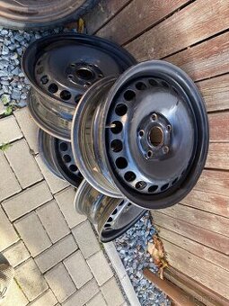 Plechové disky 15” 5x112 VW,Škoda,Audi