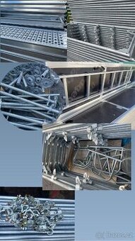 Jednotlivé komponenty prodám Lešení na Layher, Alfix, ..