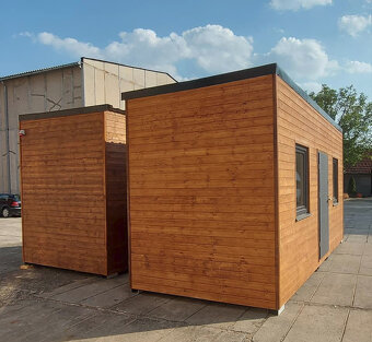 Kontejner obytný/sanitarni/zahradní domeček izolace 10 cm