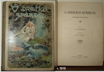Prodám pohádky A.B. Šťastný-V DRAČÍCH SPÁRECH