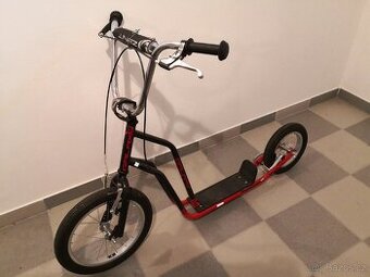 Koloběžka Galaxy Zenit červeno černá