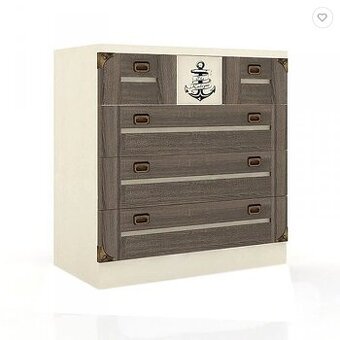 Praktická komoda Calypso. Top stav