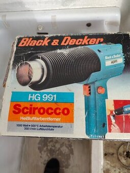 Horkovzdušná pistole 1000w