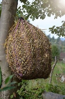 Sítě na seno (síť) pro ovce, kozy a koně oka 3,5 cm